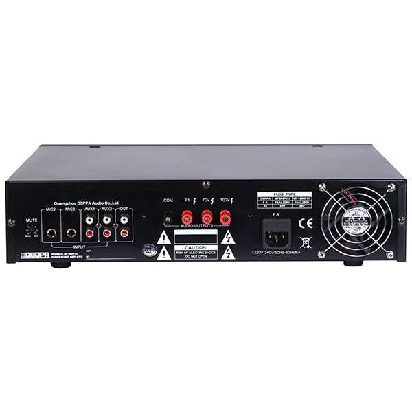 DSPPA 250W 3 Mic & 2 AUX Mixing Amplifier -MP600PIII