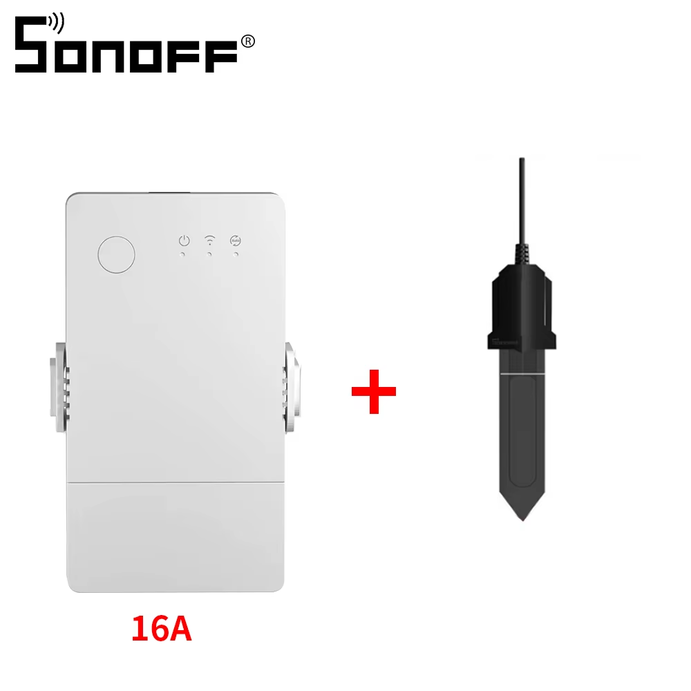 Smart Temperature and Humidity Monitoring Switch 16A / THR316