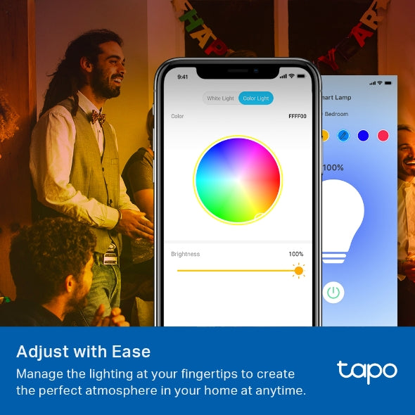 Tapo Smart Wi-Fi Light Bulb, Multi color 60w / Tapo L530E