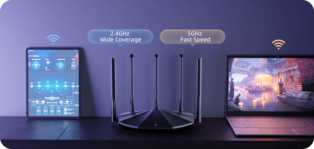 Dual-Band Gigabit Wi-Fi 6 Router-TX2Pro