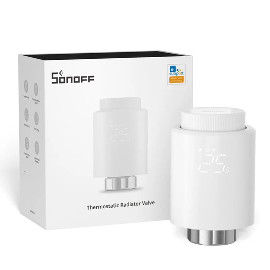 Sonoff TRVZB Zigbee 3.0-compatible smart thermostatic radiator valve