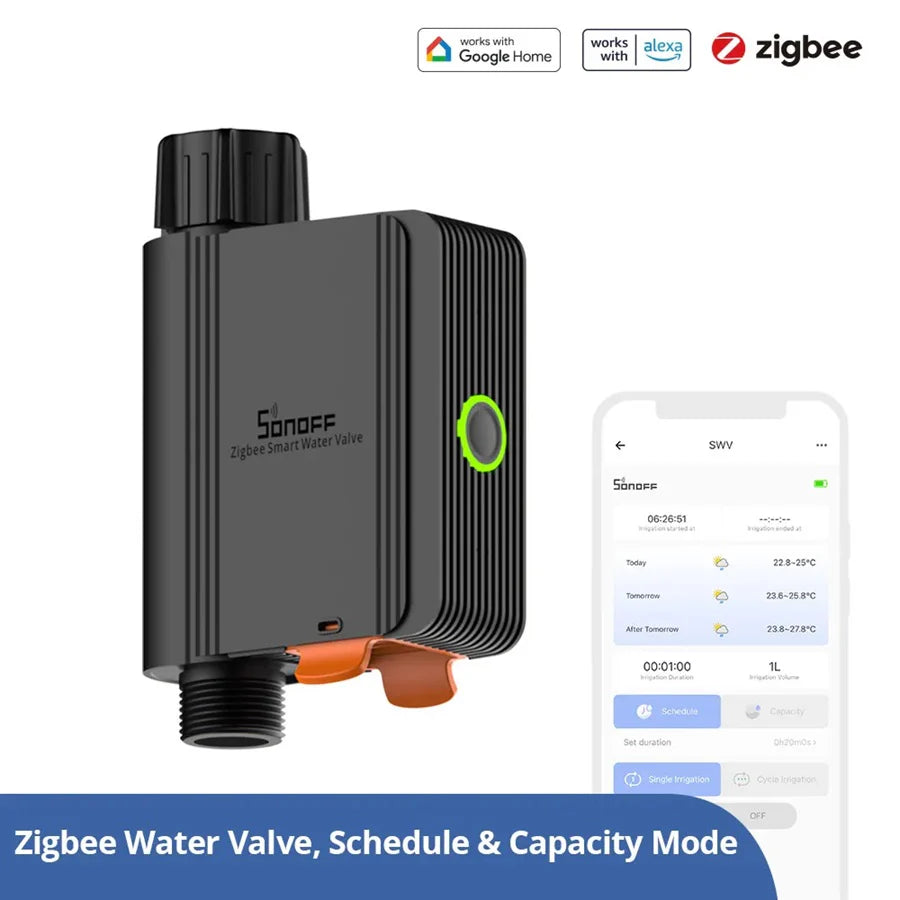 Zigbee Smart Water Valve / SWV-BSP