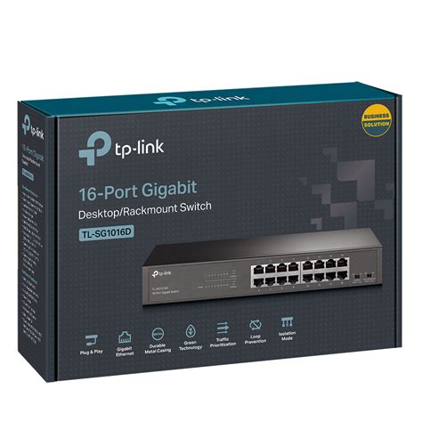 TP-Link 16-Port Gigabit Rackmount Switch /TL-SG1016