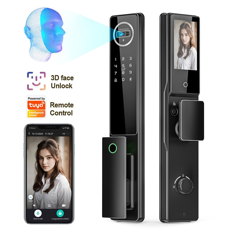 Smart Door Lock 3D-Face Recognition/Video Call /Self Open -SEe1