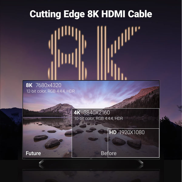 UGREEN HDMI Cable 8K@60Hz / 4K@120Hz -HD140